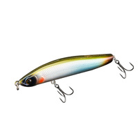 Leurre coulant type crayon, leurre de pêche à la ligne, leurre artificiel dur style minnow pour lancer longue distance, pour la pêche au poisson-chat et à la tilapia en lac