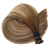 Nouveauté 2026 : Extensions de cheveux humains Remy 100 % vierges, trame Genius double épaisseur, personnalisables, diverses couleurs magnifiques