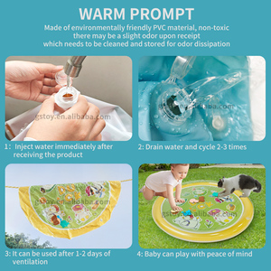 Enfant en bas âge sensoriel <span class=keywords><strong>d</strong></span>éveloppement PVC jouer coussin canard dessin animé gonflable bébé <span class=keywords><strong>tapis</strong></span> <span class=keywords><strong>d</strong></span>'<span class=keywords><strong>eau</strong></span> ventre temps activité <span class=keywords><strong>tapis</strong></span> <span class=keywords><strong>d</strong></span>'<span class=keywords><strong>eau</strong></span> pour bébés - Product Image 5