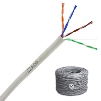SZADP marque Spot Cat 5e 0.5mm UTP CCA câble réseau 1000 pieds 4 paires torsadées 305 M catégorie 5 Utp Ftp Sutp câble 4 paires Cat6