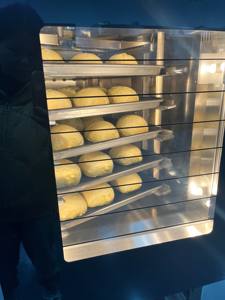 Forno Elettrico Commerciale Rotante a Carrello per la Cottura di Pane Pita e <span class=keywords><strong>Pizza</strong></span>, Capacità 5 Teglie, Nuova Elevata Produttività per Farina e Frutta Secca - Product Image 6