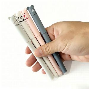 Promotional Animal-shaped Gel <b>Pen</b> Ballpoint <b>Pen</b> Set for School 0.5mm Writing Width Red Ink Banner <b>Pen</b> Custom for Advertising - Product Image 3