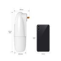 Diffuseur d'arômes électrique SCENTA en plastique pour huiles essentielles, à brancher, pour la maison, pulvérisateur d'air froid mural, parfum d'ambiance