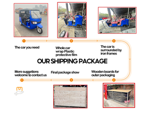 3 bánh xe Tuk tuk bajaj cho hành khách Pickup China-Ba Bánh-với-cabin-điện-hành khách - Product Image 4