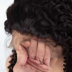 Unky深波<span class=keywords><strong>13</strong></span>*4蕾丝前人发假发<span class=keywords><strong>30</strong></span>英寸生处女<span class=keywords><strong>13</strong></span>*6 150 180密度蕾丝封口假发 - Product Image 3