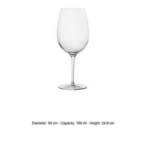 Luigi Bormioli Vinoteque Riserva Deg. Gobelet 76 cl H 24,8 cm Ø 9 cm - Product Image 3