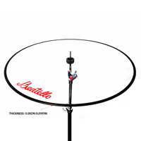 Panneaux acryliques Baetello pour boucliers de cage de tambour Barrière sonore de cabine Baffle Plexiglas Shield Drum Set Sound Shield Drum