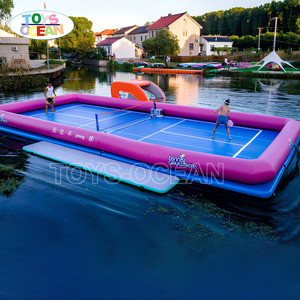 Plataforma Flotante Inflable Personalizada con Red, para Deportes Acuáticos en Lagos y Resorts - Product Image 2