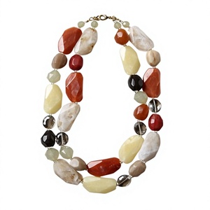 Collar de Resina Estilo Boho, Joyería Acrílica de Moda para el Verano, Ideal para Navidad, Venta al Por Mayor para Mujeres - Product Image 1