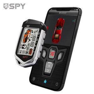 SPY Chất Lượng Cao Dừng Sao Engin Phổ <span class=keywords><strong>Push</strong></span> <span class=keywords><strong>Button</strong></span> <span class=keywords><strong>Alarm</strong></span> Hệ Thống Xe <span class=keywords><strong>2</strong></span> <span class=keywords><strong>Way</strong></span> Lcd Afritec Xe Báo Động Với Immo Bypass - Product Image 1