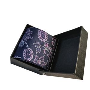 Schlussverkauf Krawattenbox Geschenk kleine Größe schwarzes Fenster Visuelle Schachtel - Product Image 6