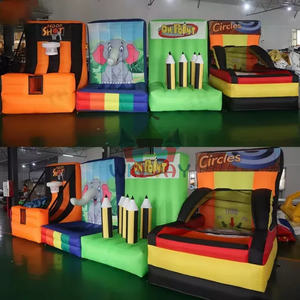 4in1コマーシャルレンタルインフレータブルカーニバルゲームインフレータブルスポーツゲーム - Product Image 2