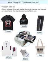 Impresora de Inyección de Tinta DTG Fninkjet Top 10 con Tecnología Avanzada Micro Piezo de 5 Colores y 2 Cabezales de Impresión para Impresión Directa en Prendas y Textiles