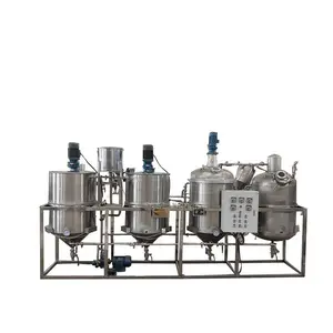 Rohbaumwollsamenöl-Raffinier maschine/Palmöl-Raffinerie anlage in Cote d'Ivoire/Rohöl-Raffinerie maschine