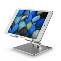 Support de tablette en métal robuste pour bureau, avec hauteur réglable et design pliable