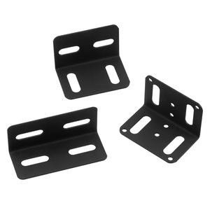 Soportes de Esquina Tubulares Blancos y Negros para Fijación, Resistentes al Agua, Modernos, de Aleación de Aluminio para Ventanas y Puertas, con Garantía de por Vida - Product Image 4