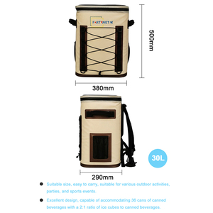 Waterproof tpu portable large capacity outdoor sports camping back pack ice thermal insulated cooler backpack - Product Image 4