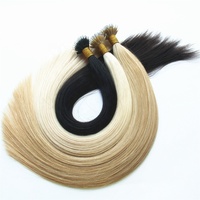 Großhandel Full Cuticles Double Drawn Natur menschliches Haar Premium Silikon Nano Ring/Micro Ring Bead Haar verlängerungen