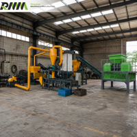800 Modell Automatische Reifenschredder-Granulierlinie zur Verarbeitung Verschiedener Arten von Altreifen