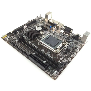 PCWINMAX OEM H110 Chipset Micro ATX Motherboard LGA 1151 <span class=keywords><strong>DDR4</strong></span>, Mendukung CPU Intel I3 I5 I7 Generasi ke-6/ke-7 untuk PC Bisnis Kantor - Product Image 1