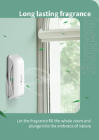 AOLQ Recharge de diffuseur de parfum sans batterie pour salle de bain 68ml pour salle de bain toilettes publiques
