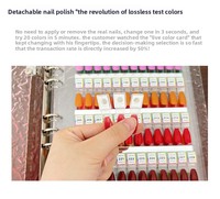 Livre d'échantillons de vernis à ongles professionnel écologique en acrylique solide magnétique OEM/ODM avec des échantillons résistants aux UV 120/180/240 pièces