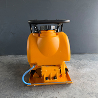 Compacteur à plaque vibrante puissant de type 90, à essence, pour travaux lourds, pour terrassement et compactage de sols