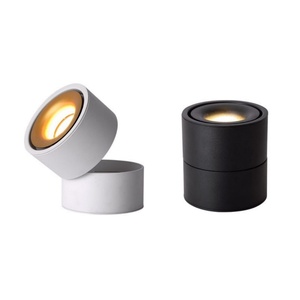 Spot LED de plafond moderne rotatif à 360 degrés 7W 10W 12W 15W, pliable, à montage en surface, pour la maison et le bureau - Product Image 1