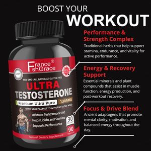 Suplemento de Alta Potencia para la Vitalidad Masculina con Tongkat Ali, Apoyo Energético para Hombres, Cápsulas de Apoyo a la Vitalidad Masculina - Product Image 5