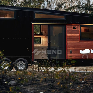 Casa Prefabricada sobre Ruedas a Precio <span class=keywords><strong>de</strong></span> Fábrica, Moderna y Pequeña, Panel Sándwich Prefabricado, Casa Móvil <span class=keywords><strong>de</strong></span> Acero - Product Image 4