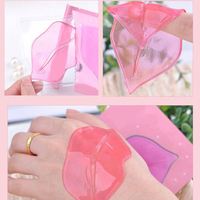 Marque privée Beauté Lèvres Rose Cristal Humidité Essence Rides Collagène Lèvres Repulpant Usage Quotidien Anti-rides Nutritif Masque À Lèvres