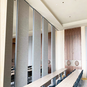 Phòng Hội Nghị Movable Acoustic Walls Trượt Gấp Lớp Học Di Động Phân Vùng - Product Image 3