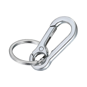 Portachiavi in Metallo Creativo di Alta Gamma, Fibbia da Cintura per <span class=keywords><strong>Uomo</strong></span>, Ciondolo per Borsa <span class=keywords><strong>Auto</strong></span> con Serigrafia, Portamonete - Product Image 1
