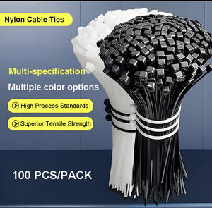 10x400mm Bridas de nailon autoblocantes PA66 de 9mm, resistentes a los rayos UV, de alta calidad, longitud <span class=keywords><strong>16</strong></span>'', resistencia a la tracción 80kg/176lbs, ignífugas - Product Image 6