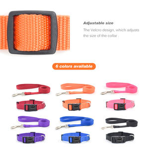클래식 사용자 정의 색상 조절 나일론 개 강아지 목걸이 - Product Image 5