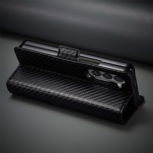 Étui portefeuille pour téléphone Samsung <span class=keywords><strong>Z</strong></span> Fold3 <span class=keywords><strong>4</strong></span> 5 6 7 8 <span class=keywords><strong>Flip</strong></span>, avec emplacement pour cartes, motif de protection - Product Image 3