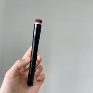 Personaliza tu propia marca: Brochas de maquillaje ultrafinas de alta calidad, planas y individuales, con etiqueta privada para uso diario. - Product Image 1