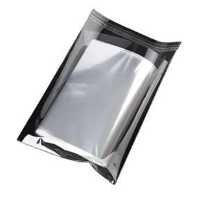 Mini sac en plastique Transparent avec Logo personnalisé, petit sac en plastique auto-adhésif pour accessoires OPP, paquet de bijoux, unités