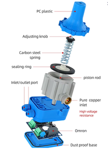 Pressostat spécial pour pompe de <span class=keywords><strong>piscine</strong></span> Démarrage/Arrêt automatique, Contrôle de pression pour petite pompe à eau, Haute stabilité - Product Image 6