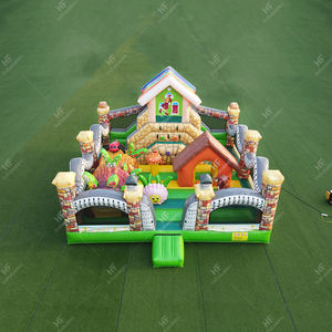 Personalizado centro de juegos para niños pequeños inflable diversión ciudad parque infantil Casa de rebote Animal insecto Parque casa hinchable <span class=keywords><strong>Castillo</strong></span> para niños - Product Image 2