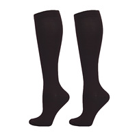 Chaussettes de compression sportives tricotées Bestseller ODM professionnelles à ions de cuivre, absorbant la transpiration et anti-odeurs