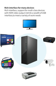 Sharerdp Pedidos al por Mayor <span class=keywords><strong>de</strong></span> Fábrica, <span class=keywords><strong>Computadoras</strong></span> <span class=keywords><strong>de</strong></span> Escritorio Intel Core I5 <span class=keywords><strong>de</strong></span> 12ª Generación, CPU 12400 12600KF Hexa Core, Mini PC <span class=keywords><strong>para</strong></span> Juegos y Negocios - Product Image 3