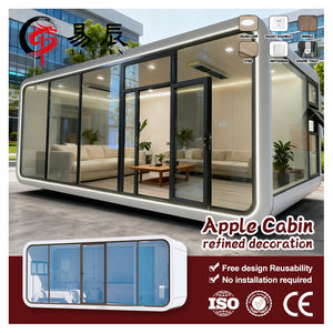 Cabina Prefabbricata Apple Produttore Cinese Casa Mobile Apple da 20 Piedi per Uso Residenziale e Ufficio - Product Image 1