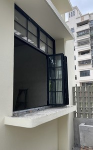 Thép gấp cửa sổ phong cách hiện đại cách nhiệt phá vỡ đôi Khung kính không thấm nước giảm tiếng ồn cho căn hộ nhà - Product Image 5