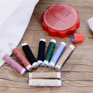 Portable <b>Sewing</b> Kit With Thread Spools Needle Storage For Hand <b>Sewing</b> Repair Tasks - Product Image 2