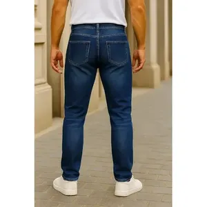 Jeans skinny da uomo Adrenaline a vita media in denim elasticizzato con 5 tasche per l'uso quotidiano - Product Image 2