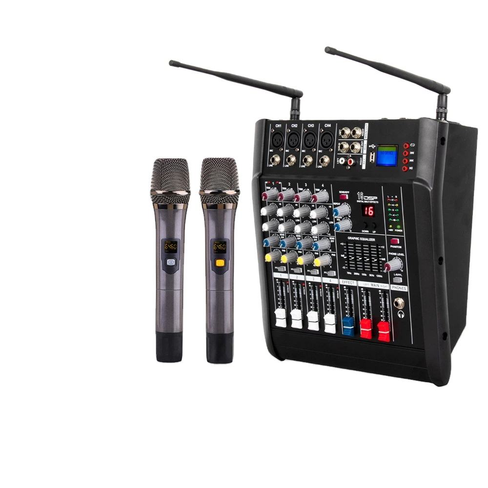 Noir avec microphone