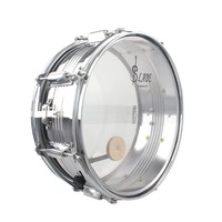 SLADE 14-Zoll Snare Drum Percussion-Instrument Hochwertiges Set mit 1 Paar Ahorn-Drumsticks, Schraubenschlüssel und Trageriemen