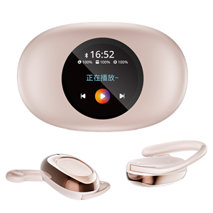 Casque sans fil à <span class=keywords><strong>oreille</strong></span> ouverte de haute qualité sonore Contrôle tactile Conception à pince <span class=keywords><strong>d</strong></span>écontractée B.T Suppression du bruit Affichage numérique à <span class=keywords><strong>puce</strong></span> JL - Product Image 3