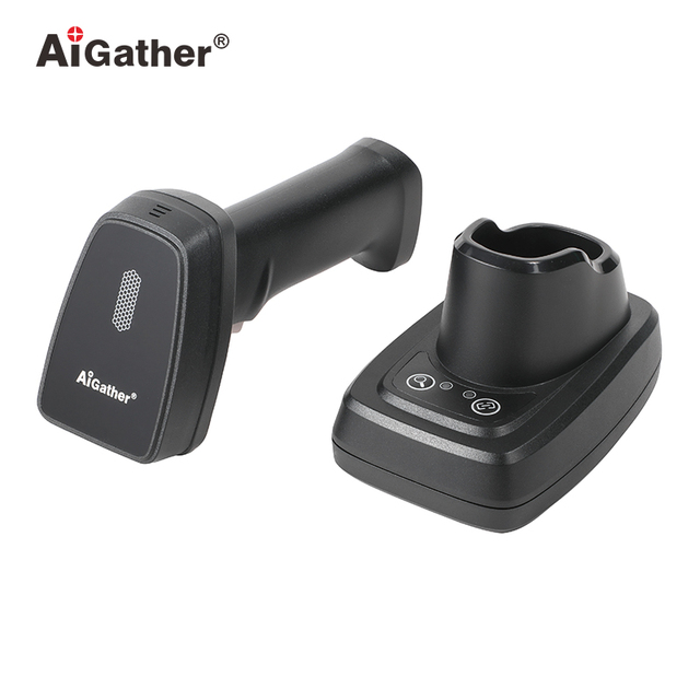Fast Scanning Blue-tooth Barcode Scanner Hand-free Scanner for PDF417 MicroPDF417 DPM Code DataMatrix MaxiCode